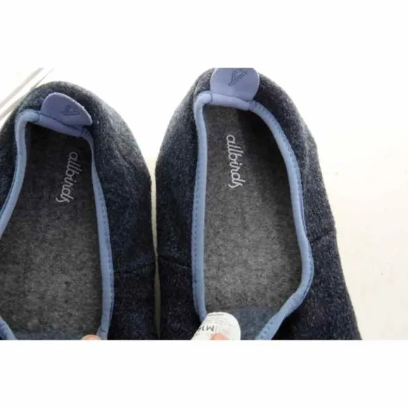 ALLBIRDS wool lounger slip on wool shoes mens navy sz 13-14 READ DETAILS