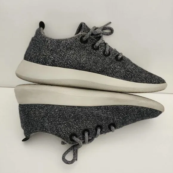 Allbirds Wool Runners‎ Wool Running Shoes Sneakers Dark Gray Mens Size 13