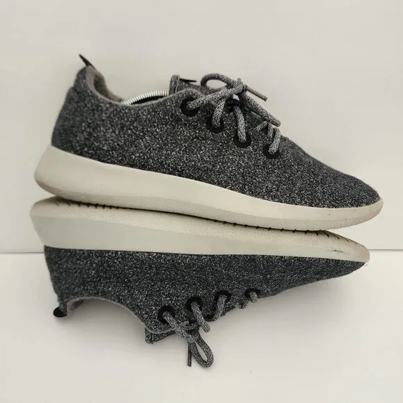 Allbirds Wool Runners‎ Wool Running Shoes Sneakers Dark Gray Mens Size 13