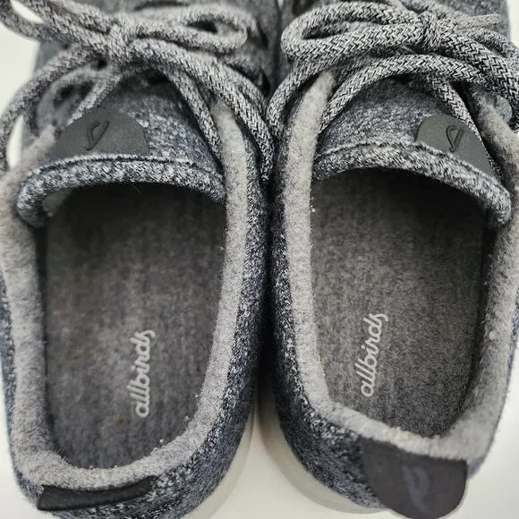 Allbirds Wool Runners‎ Wool Running Shoes Sneakers Dark Gray Mens Size 13