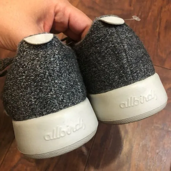 ALLBIRDS lightweight gray athletic training walking shoes sneakers womens 8