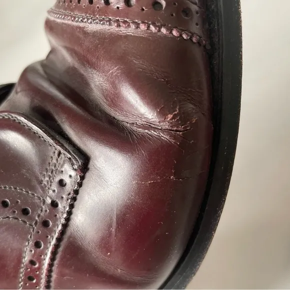 Allen Edmonds Sanfords Cap-Toe Oxford Burgundy