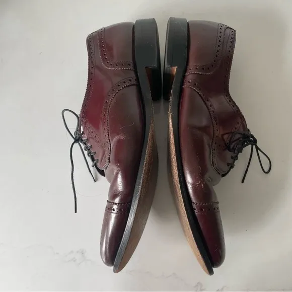 Allen Edmonds Sanfords Cap-Toe Oxford Burgundy