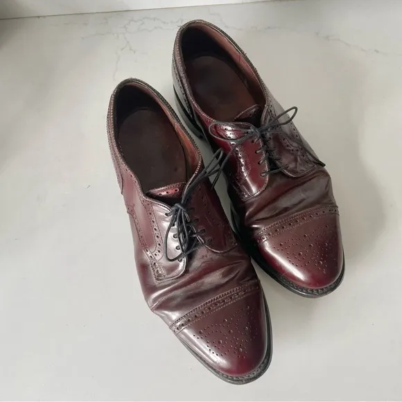Allen Edmonds Sanfords Cap-Toe Oxford Burgundy
