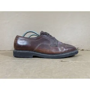 Allen Edmonds Shoes Mens 11 Mapleton Brown Leather Bicycle Bike Toe Oxfords