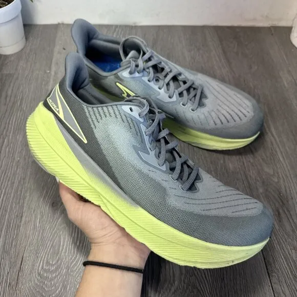 ALTRA Experience Flow men’s Size 12 AL0A85NV231 Gray/Green Running Shoes