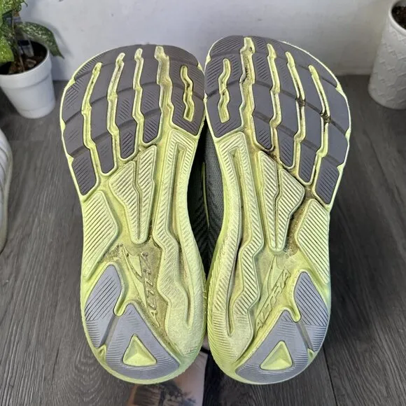 ALTRA Experience Flow men’s Size 12 AL0A85NV231 Gray/Green Running Shoes