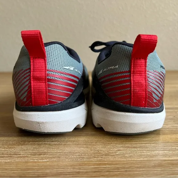 ALTRA Mens Provision 5 Running Shoes Size 9 Gray Black Red Sneakers Trail Gym