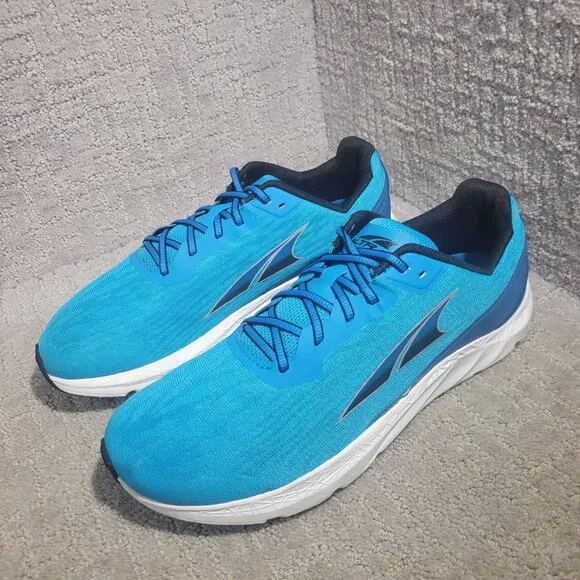 Altra Rivera Ego Men's Size 11.5 Blue Walking Running Sneakers Shoes ALOA4VQL444