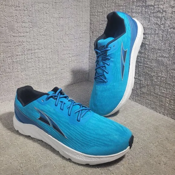 Altra Rivera Ego Men's Size 11.5 Blue Walking Running Sneakers Shoes ALOA4VQL444
