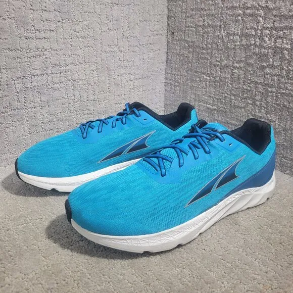 Altra Rivera Ego Men's Size 11.5 Blue Walking Running Sneakers Shoes ALOA4VQL444