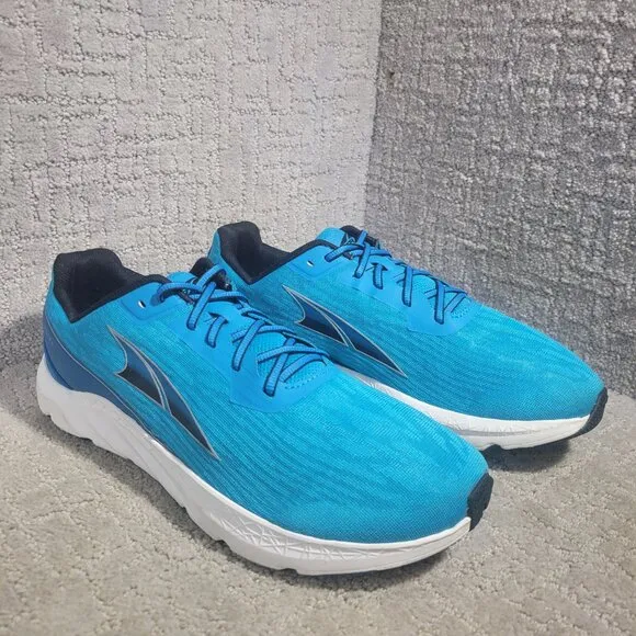 Altra Rivera Ego Men's Size 11.5 Blue Walking Running Sneakers Shoes ALOA4VQL444