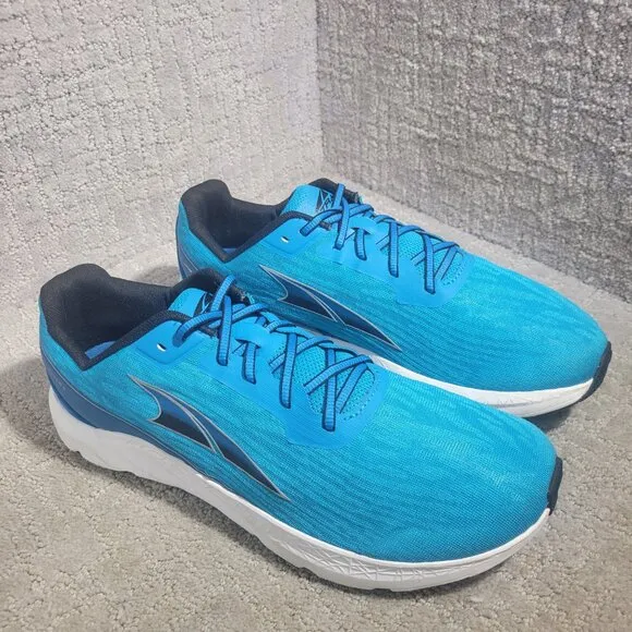 Altra Rivera Ego Men's Size 11.5 Blue Walking Running Sneakers Shoes ALOA4VQL444