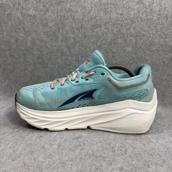 Altra Womens Shoes Size 6 Via Olympus Blue Cushioned Footshape Running Sneakers