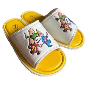 Alvin and the Chipmunks Vintage 1984 Bagdasarian Kids Size 7 Slide Sanda…