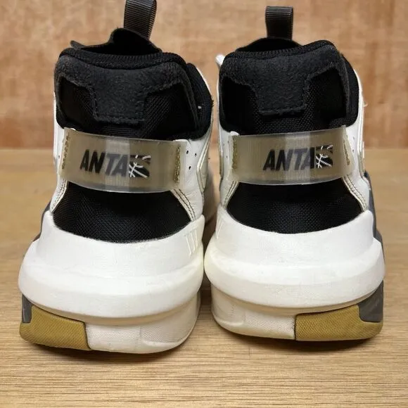 Anta Wang Yibo x Badao 3.0 Men Size 9.5 Shoes White Black Stone Sneakers XO-XB