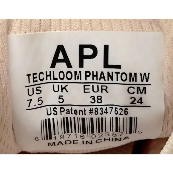 APL Athletic Propulsion Labs Techloom Phantom Running Shoes Women‎ Size 7.5 Pink