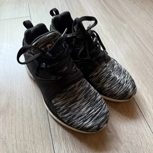 APL Lululemon TechLoom Ascend Shoe Womens Sz 7 Black &amp; White Propelium