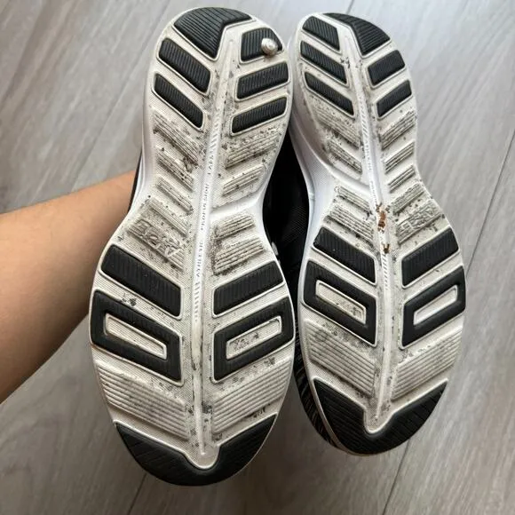 APL Lululemon TechLoom Ascend Shoe Womens Sz 7 Black &amp; White Propelium
