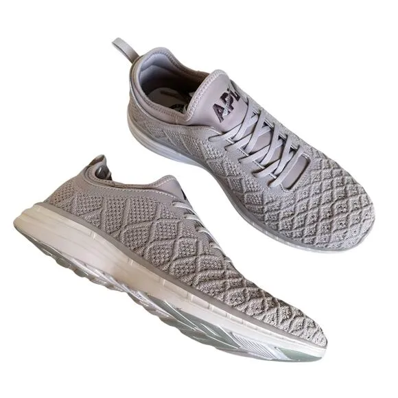 APL Men's Techloom Phantom Size 13 NIB NWT Gray Raindrop Moonscape Running Gym