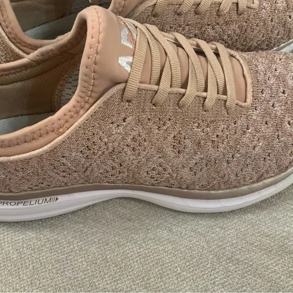 APL Rosegold/ Beige TechLoom Phantom Sneakers