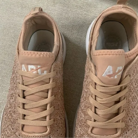 APL Rosegold/ Beige TechLoom Phantom Sneakers
