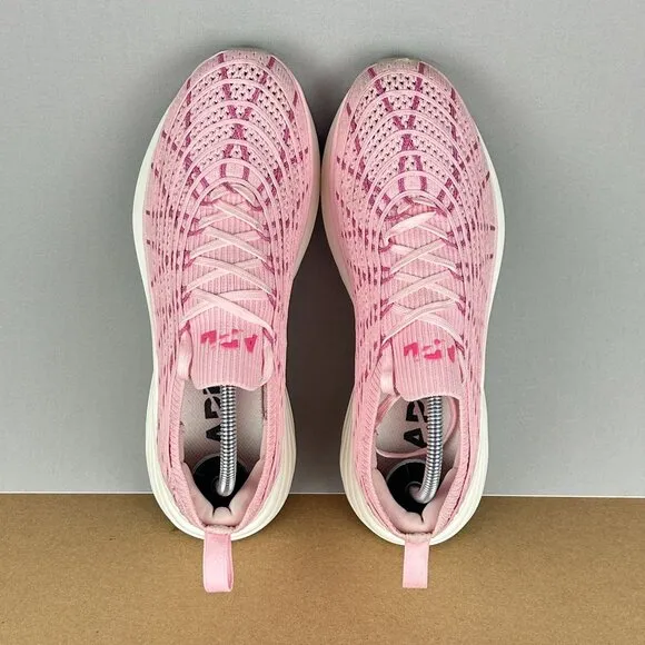 APL Techloom Zipline Athletic Running Shoes Womens 8 Bubblegum Satin Pink
