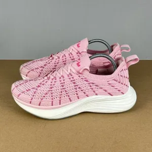 APL Techloom Zipline Athletic Running Shoes Womens 8 Bubblegum Satin Pink