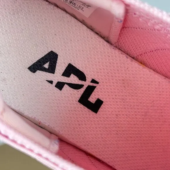 APL Techloom Zipline Athletic Running Shoes Womens 8 Bubblegum Satin Pink
