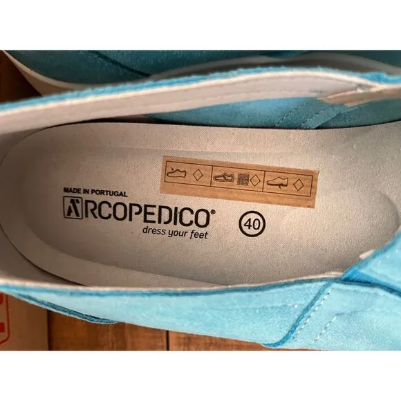 ARCOPEDICO J51 Banff Women's Slip on Shoes in color Sky Sz EU-40