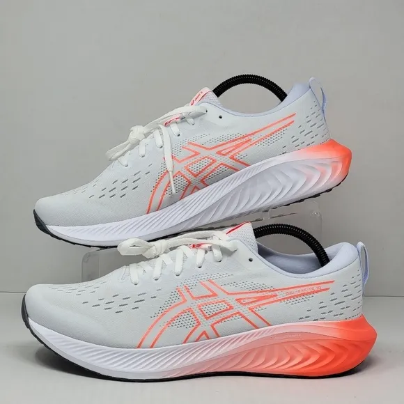 ASICS GEL-Excite 10 Running Shoes 1012B518 Women's Size 11 White Red New