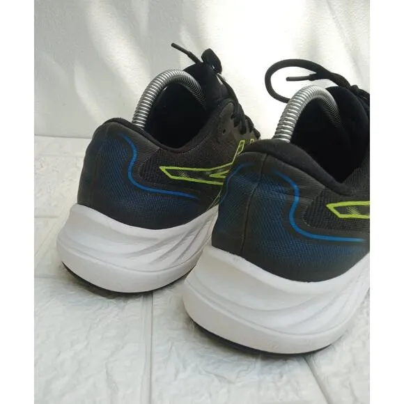 ASICS Gel-Excite 9 Men's Running Shoes Black Hazard Green Athletic Sneakers Sz 8