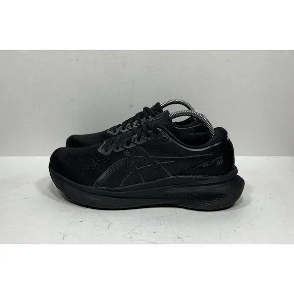 ASICS Gel Kayano 30 Men's Size 8 Triple Black 1011B548 Running Shoes