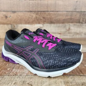 Asics Gel-Pulse 12 Women's Size 11 Black Purple Running Athletic Gym Train Shoes