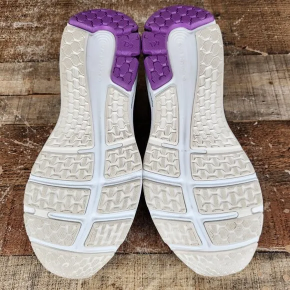 Asics Gel-Pulse 12 Women's Size 11 Black Purple Running Athletic Gym Train Shoes