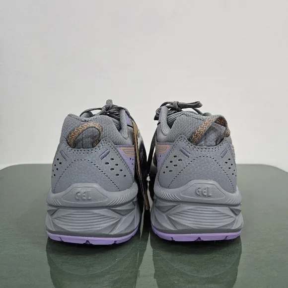 Asics Gel-Venture 9 Running Shoes in Sheet Rock Summer Dune Grey &amp; Purple Size 9