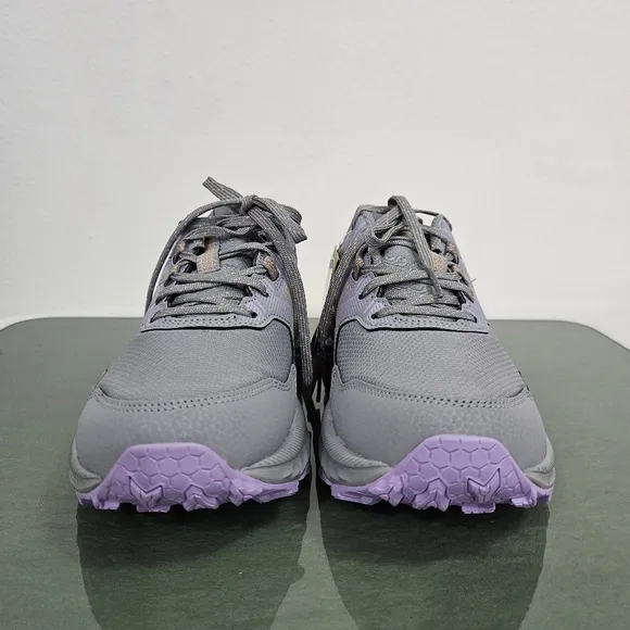 Asics Gel-Venture 9 Running Shoes in Sheet Rock Summer Dune Grey &amp; Purple Size 9