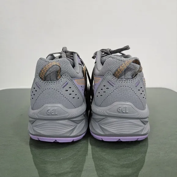 Asics Gel-Venture 9 Running Shoes in Sheet Rock Summer Dune Grey &amp; Purple Size 9