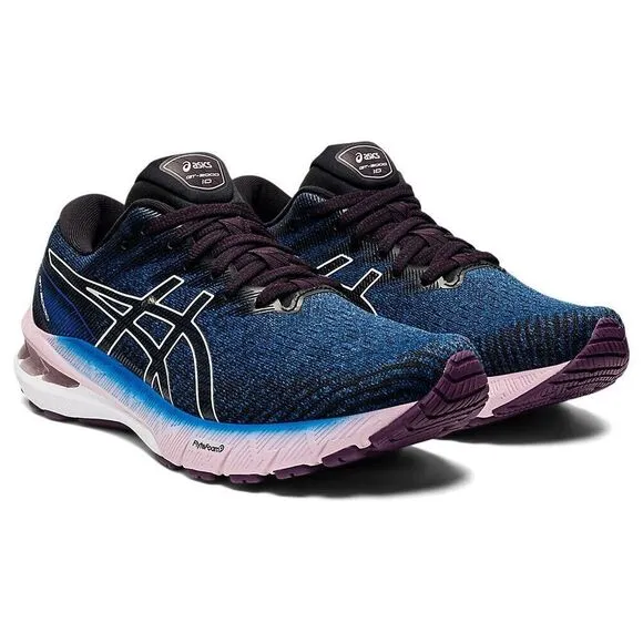 Asics GT-2000 10 1012B044.402 Sneaker Women's US 5.5 Blue Running Shoes EEE2926