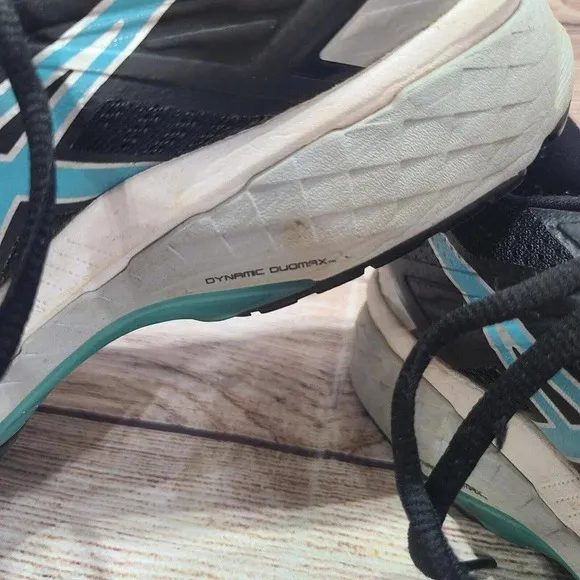 Asics GT-2000 9 Athletic Running Shoes Women's Size 9 Black Teal Flyte Foam
