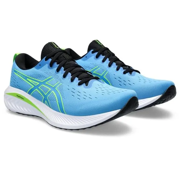 ASICS MEN'S GEL-EXCITE 10 RUNNING SHOES, 14, WATERSCAPE/ELECTRIC LIME