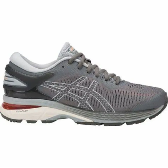 Asics Womens Gel Kayano 25 Grey Coral Running Shoes Size 8 US 39.5 012A026-020