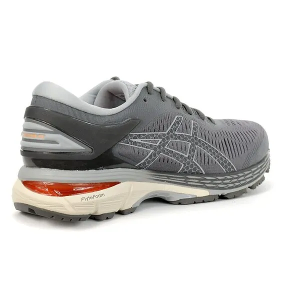 Asics Womens Gel Kayano 25 Grey Coral Running Shoes Size 8 US 39.5 012A026-020