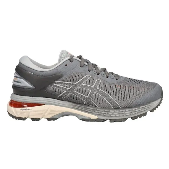 Asics Womens Gel Kayano 25 Grey Coral Running Shoes Size 8 US 39.5 012A026-020