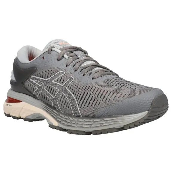 Asics Womens Gel Kayano 25 Grey Coral Running Shoes Size 8 US 39.5 012A026-020