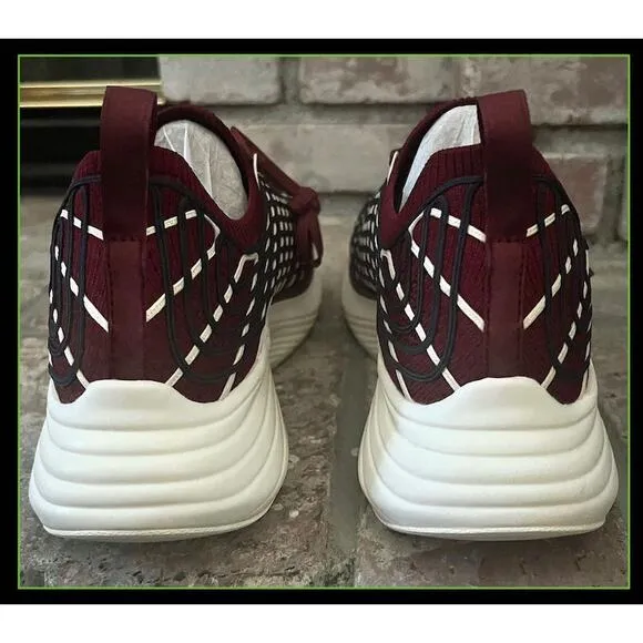 Athletic Propulsion Labs APL Techloom Zipline Burgundy White Shoes Men's 10.5 US