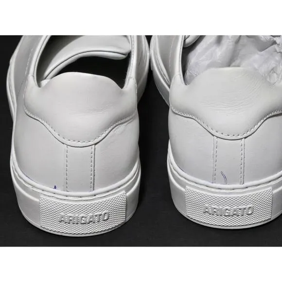 Axel Arigato CLEAN 90 White Lace Up Sneakers Women Designer Shoes Sz 6 See Note