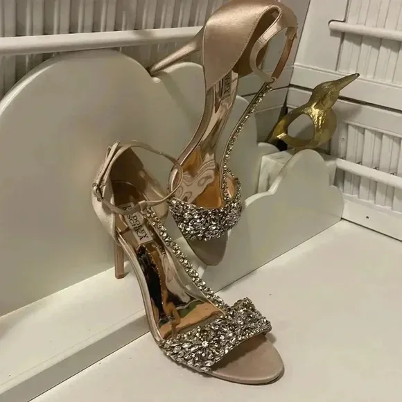 Badgley Mischka Collection Badgley Mischka Crystal Embellished great condition