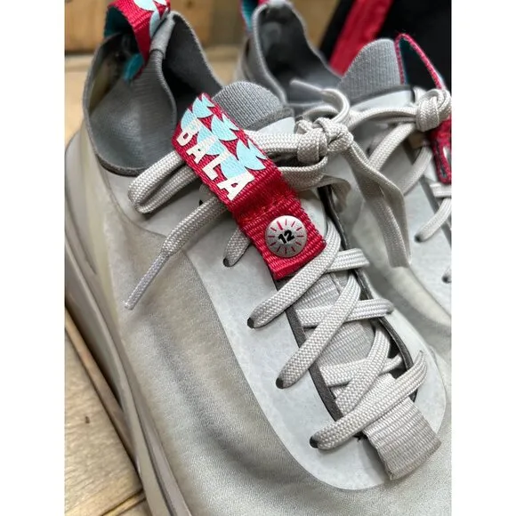 BALA Twelves Shoes for Nurses US9.5 Womens US8 Mens Gray Red Walking