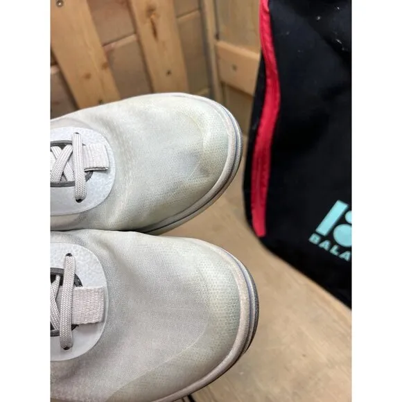 BALA Twelves Shoes for Nurses US9.5 Womens US8 Mens Gray Red Walking